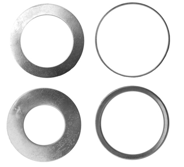 Fotografie Redukční kroužky k pilovým kotoučům 30mm x 1,4mm