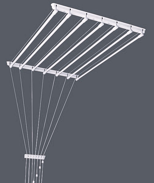 Stropní sušák na prádlo PROPER PRO 7 x 200cm