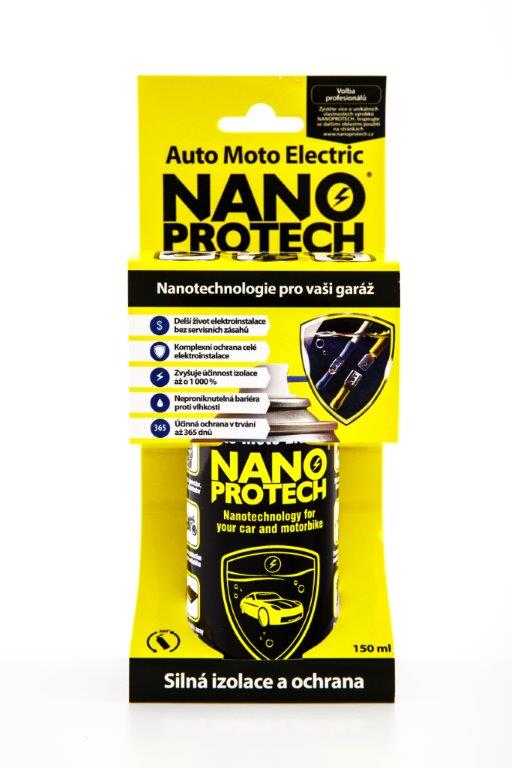 Fotografie NANOPROTECH Auto Moto Electric sprej 150ml