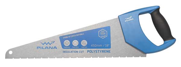 PILANA Pila na polystyren a izolační materiály 400 mm