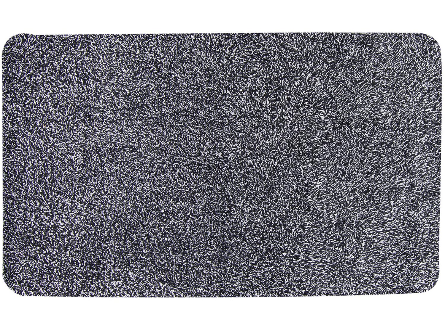 PROPER Rohožka 45x75cm textilní super absorbní MAGIC černo bílá