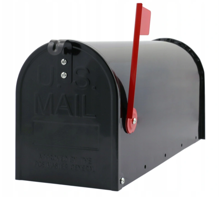 Poštovní schránka americká černá