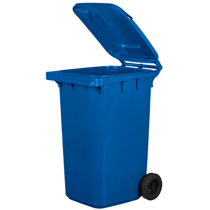 PROtechnik Plastová popelnice 240 L modrá