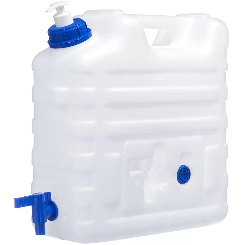 PROPER Kanystr plastový na vodu 15L XLCAN s dávkovačem na mýdlo