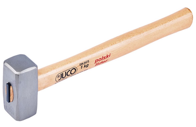 JUCO Kladivo kamenářské 6kg s dřevěnou násadou M3127