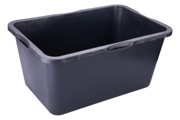 Maltovník 45l obdélník stavební černý