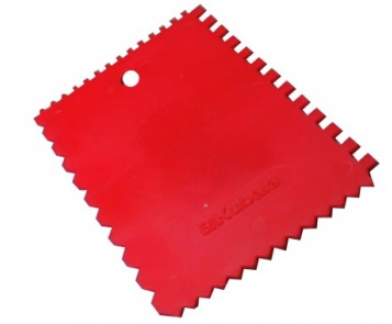 Stěrka plastová univerzální 90x132mm