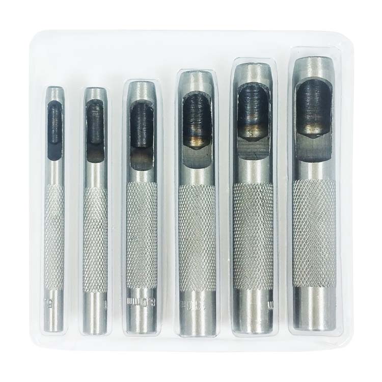 Sada děrovačů - 5, 6, 8, 10, 11, 12 mm