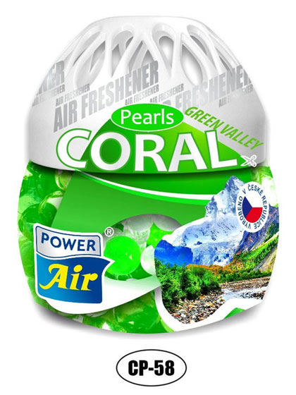 Domácí osvěžovač CORAL PEARLS GREEN - 150g