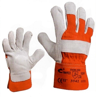 EIDER RED pracovní kožené rukavice vel. 11