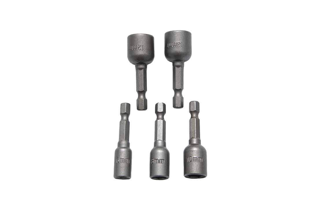 1/4" hlavice utahovací s magnetem 5ks 6,8,10,12,13mm