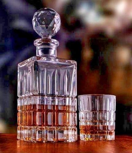 Diplomat whisky set 1 + 6 Bohemia