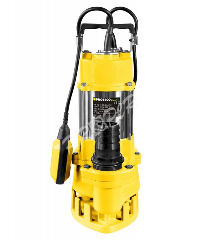 Čerpadlo kalové 1100 W, 150 l / min, max. hloubka 5 m 