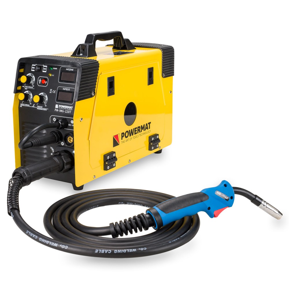 Powermat PM-IMG-220t svařovací invertor 220A MIG / MAG / TIG / MMA 