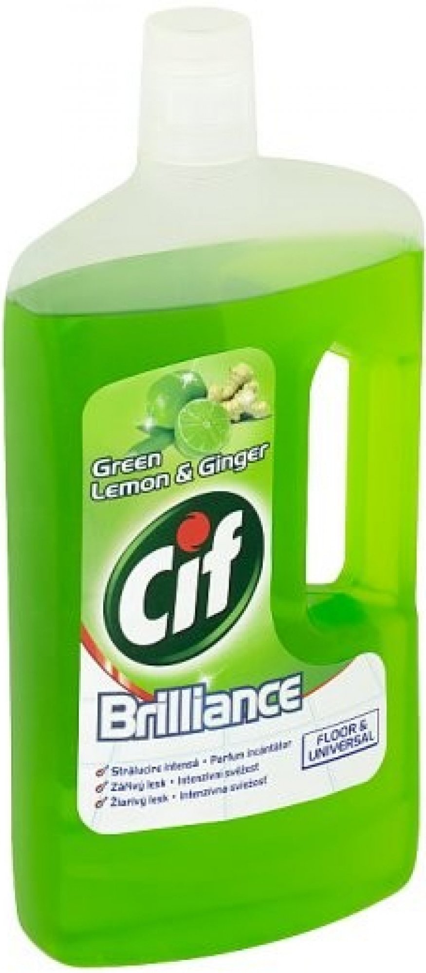 Cif Brilliance univerzální na podlahy Green Lemon & Ginger 1 l
