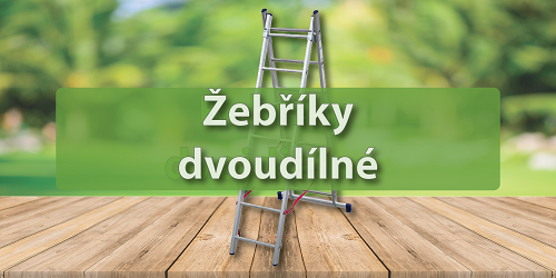 Žebřík dvoudílný