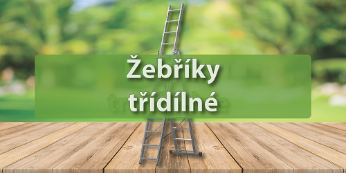 Žebřík třídílný